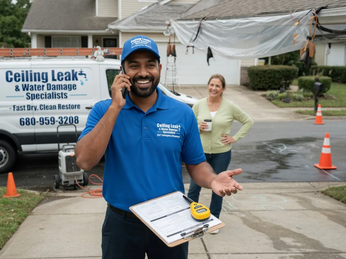 Ceiling Leak Cleanup Galliano, LA FAQs
